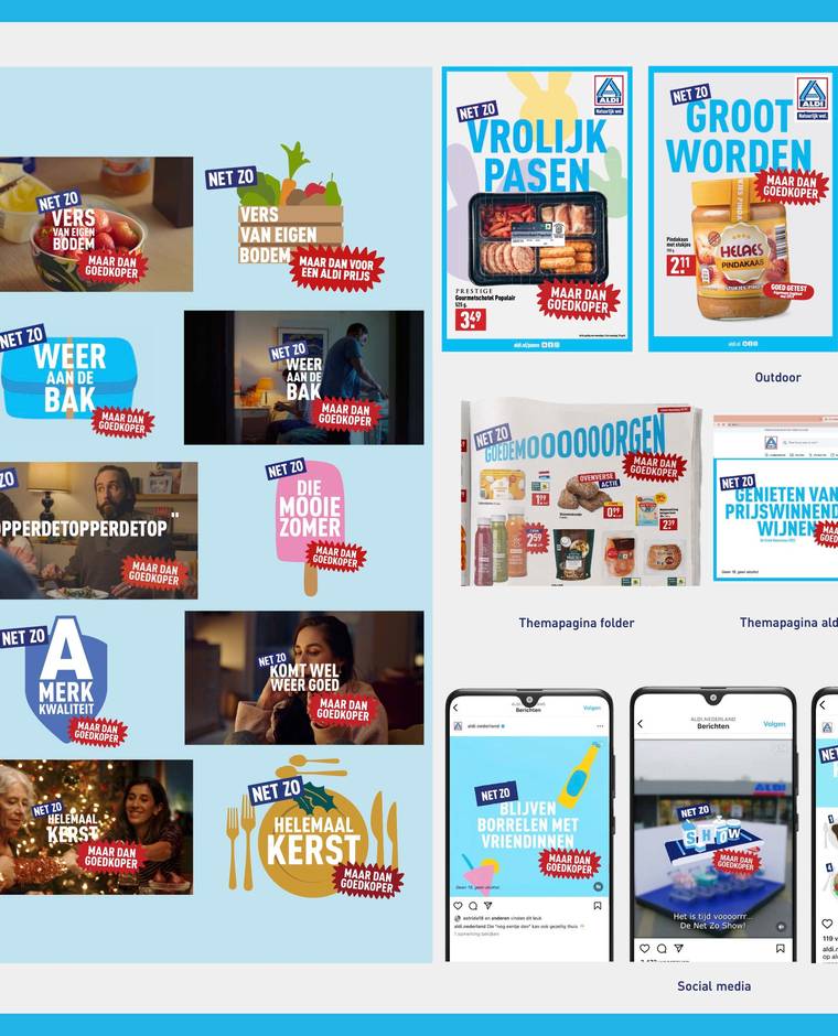 ALDI Net Zo Maar Dan Goedkoper Effie Awards Nederland