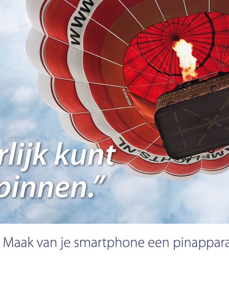 Rabo SmartPin. Natuurlijk kunt u hier pinnen. Effie Awards Nederland