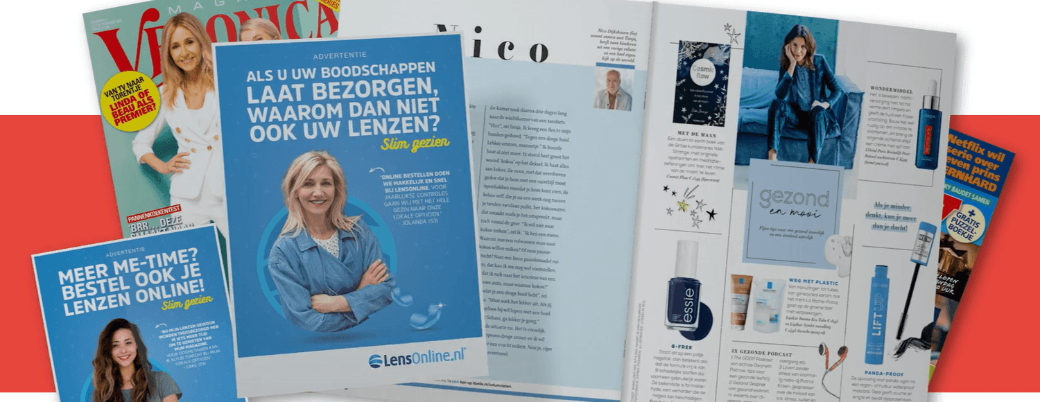 LensOnline vergroot customer base middels first-party data driven targeting - Banner - Effie Awards Nederland